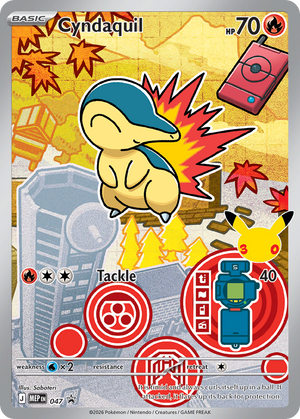 Mega Evolution Black Star Promos 047 Cyndaquil