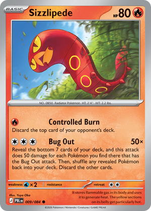 Pitch Black 009 Sizzlipede