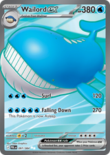 Pitch Black 097 Wailord ex
