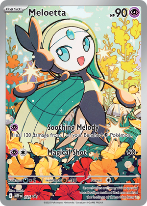 Mega Evolution Black Star Promos 026 Meloetta