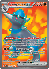 Pitch Black 100 Rampardos ex