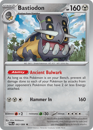 Pitch Black 062 Bastiodon
