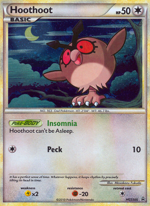HGSS Black Star Promos HGSS05 Hoothoot