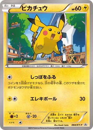 XY Promos 064 Pikachu
