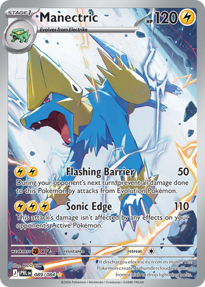 Pitch Black 089 Manectric