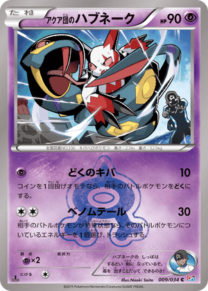 Magma Gang VS Aqua Gang: Double Crisis 009 Team Aqua's Seviper