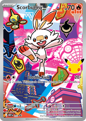 Mega Evolution Black Star Promos 053 Scorbunny