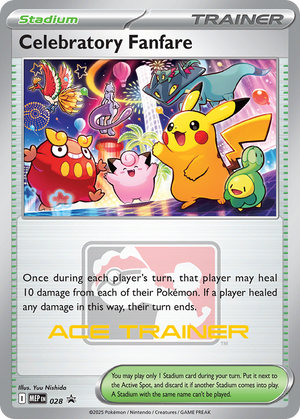 Mega Evolution Black Star Promos 028 Celebratory Fanfare