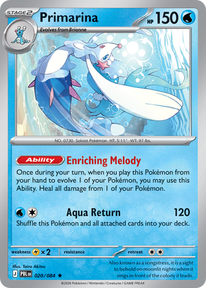 Pitch Black 020 Primarina