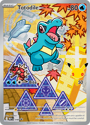 Mega Evolution Black Star Promos 048 Totodile