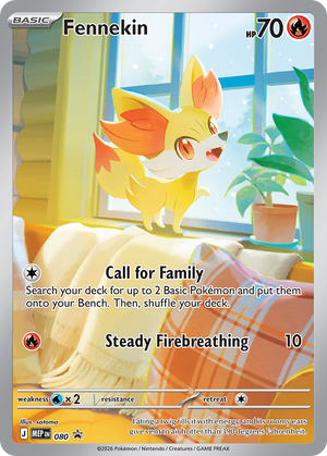 Mega Evolution Black Star Promos 080 Fennekin