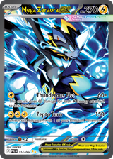 Pitch Black 114 Mega Zeraora ex