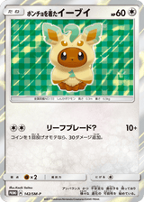 Sun & Moon Promos 142 Poncho-wearing Eevee