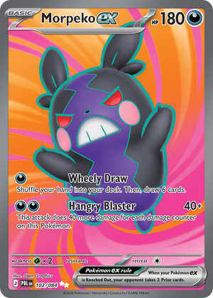 Pitch Black 102 Morpeko ex
