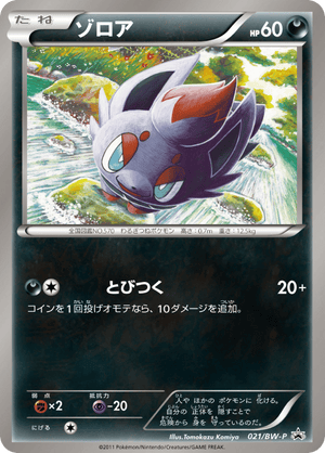Black & White Promos 021 Zorua