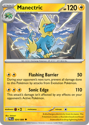 Pitch Black 024 Manectric