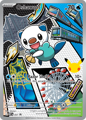 Mega Evolution Black Star Promos 051 Oshawott