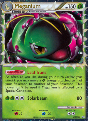 HGSS Black Star Promos HGSS08 Meganium