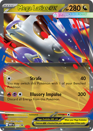 Mega Evolution Black Star Promos 011 Mega Latias ex