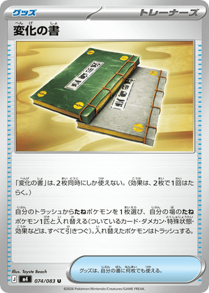 Ninja Spinner 074 Book of Transformation