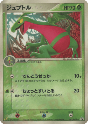 PCG Promos 081 Grovyle