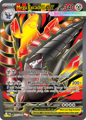 Pitch Black 103 Mega Excadrill ex