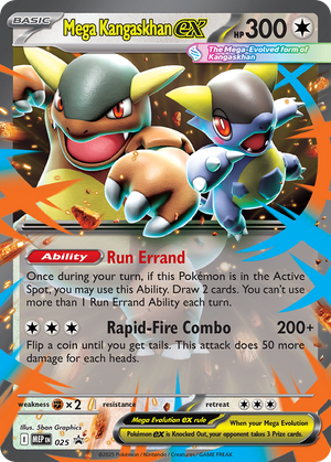 Mega Evolution Black Star Promos 025 Mega Kangaskhan ex