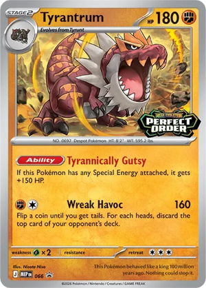 Mega Evolution Black Star Promos 066 Tyrantrum