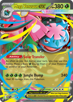 Mega Evolution Black Star Promos 013 Mega Venusaur ex