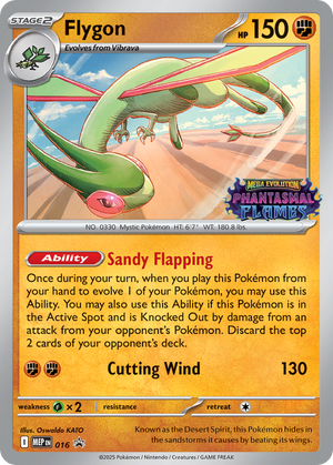 Mega Evolution Black Star Promos 016 Flygon