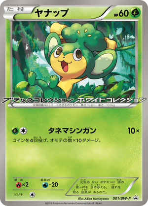 Black & White Promos 001 Pansage