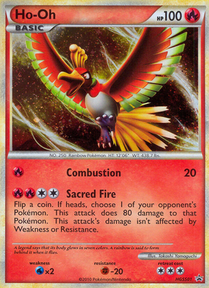 HGSS Black Star Promos HGSS01 Ho-Oh