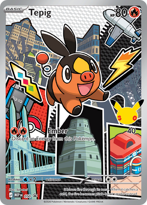Mega Evolution Black Star Promos 050 Tepig