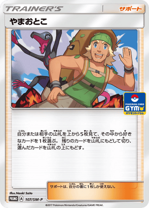 Sun & Moon Promos 107 Hiker