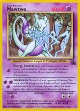 Wizards Black Star Promos 012 Mewtwo