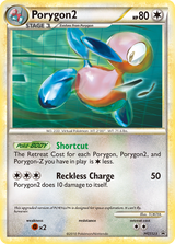 HGSS Black Star Promos HGSS23 Porygon2