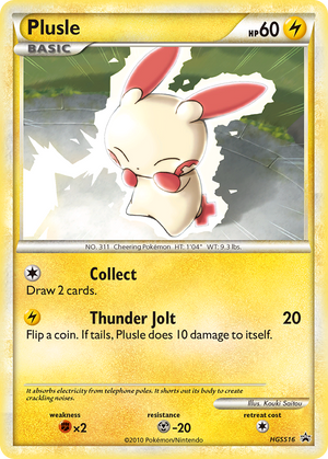 HGSS Black Star Promos HGSS16 Plusle