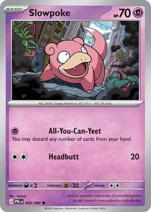 Pitch Black 029 Slowpoke