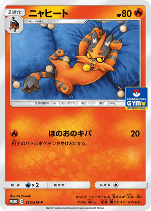 Sun & Moon Promos 313 Torracat
