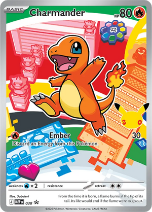Mega Evolution Black Star Promos 038 Charmander