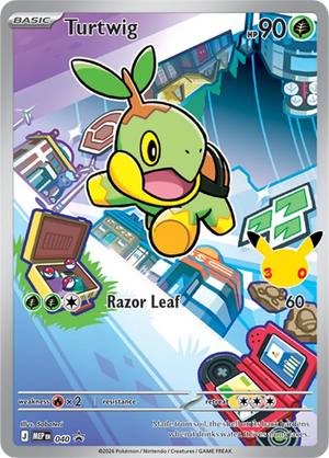 Mega Evolution Black Star Promos 040 Turtwig