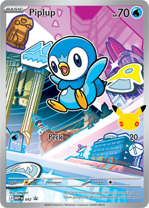 Mega Evolution Black Star Promos 042 Piplup