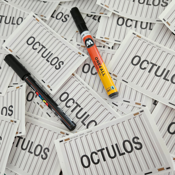 Octulos Container Eggshell Sticker